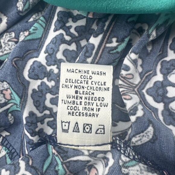 Max Studio Women’s Colorful Sleeveless Shift Dress Key Hole Back Sz M - Picture 11 of 12